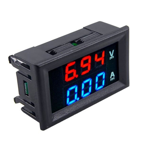 Voltímetro/Amperimetro 100V 10A